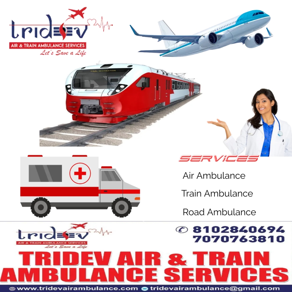 Quick, Safe, and Medically Equipped for Patient Care: Tridev Air Ambulance in Patna