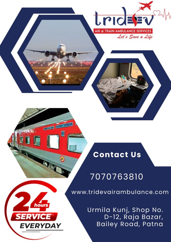 The Advantages of Booking the Air Ambulance Service by Tridev Air Ambulance from Patna