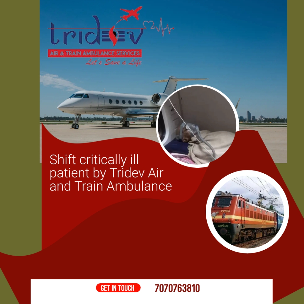 The Advanced Solutions to Shift Patients by Tridev Air Ambulance from Patna to Kolkata